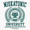 CTHULU AND LOVECRAFT - MISKATONIC UNIVERSITY Bumper Sticker Vinyl Decal 5 inches view 1