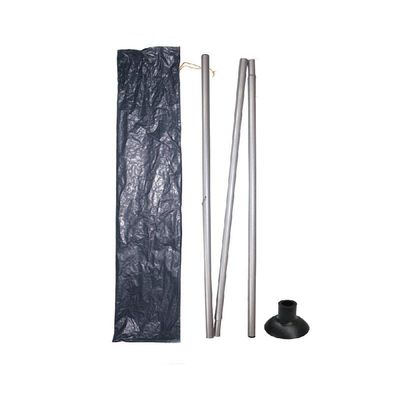 UNISTRENGH Bell Tent Center Pole with Drawstring Black Carry Bag or Camping Tent (for 4M Bell Tent)