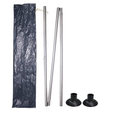 UNISTRENGH Bell Tent Center Pole with Drawstring Black Carry Bag or Camping Tent (for 3M Bell Tent)