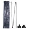 UNISTRENGH Bell Tent Center Pole with Drawstring Black Carry Bag or Camping Tent (for 3M Bell Tent) view 1