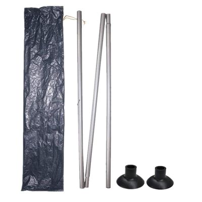 UNISTRENGH Bell Tent Center Pole with Drawstring Black Carry Bag or Camping Tent (for 5M Bell Tent)