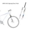 doorslay Ultra-Light 29'' Mountain Bike Oil/Spring Front Fork Bicycle Accessories Parts Cycling Bike Fork view 2