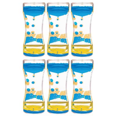 Teacher Created Resources Liquid Motion Bubbler, Blue & Yellow, Pack of 6 (TCR20965-6)