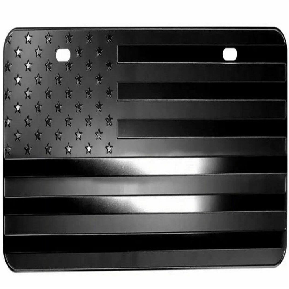 Tactical Blackout Novelty Items (USA Embossed Plate)