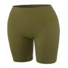 Brushed Microfiber Bermuda Biker Shorts Dusty Olive XL view 2