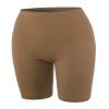 Brushed Microfiber Bermuda Biker Shorts Mocha M view 2