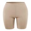 Brushed Microfiber Bermuda Biker Shorts Ash Mocha L view 1