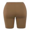 Brushed Microfiber Bermuda Biker Shorts Mocha L view 3
