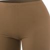 Brushed Microfiber Bermuda Biker Shorts Mocha L view 4