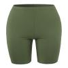 Brushed Microfiber Bermuda Biker Shorts Light Olive S view 1