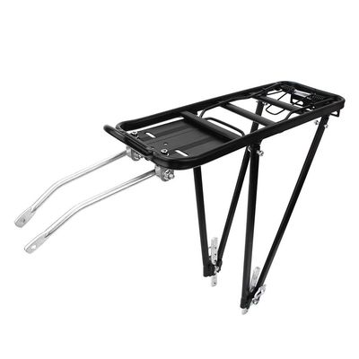 nusind Bicycle Carrier, Durable Bike Rack Aluminum Alloy Universal with Faceplate for Disc V Brake Mount