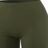 Brushed Microfiber Bermuda Biker Shorts Dark Olive S view 4