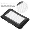 01 02 015 Football Wristband Board, Breathable Black Fold Transparent Cover Soccer Board Elastic Cotton Durable for Ball Sports view 2