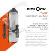 FIDLOCK Twist Bottle 800ml/27oz + Base Systems | New Leak-Proof, Self-Sealing Bottle Cap | Bike Water Bottle Holder with No Screws & Attached Bottle | Cage Free Magnetic Rack | Clear view 2