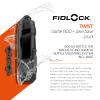 FIDLOCK Twist Bottle 800ml/27oz + Base Systems | New Leak-Proof, Self-Sealing Bottle Cap | Bike Water Bottle Holder with No Screws & Attached Bottle | Cage Free Magnetic Rack | Black view 2