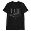 1972 F100 Vintage Pickup Truck Owner Short-Sleeve Unisex T-Shirt Black view 1