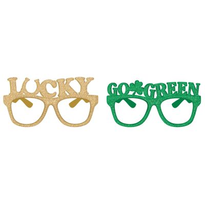 Festive St. Patrick's Day Multi-Pack Glasses - 2.83" x 6" (Pack of 6) - Fun & Durable Plastic Design - Ideal for Ultimate Festive Celebrations