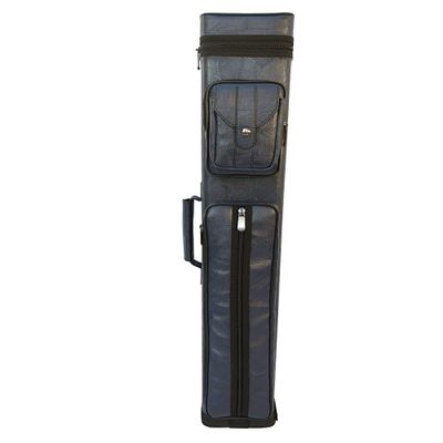 Champion Instroke Leatherette Cue Cases 4x6 Holds 4 Butts and 6 shafts Pool cue (I-62605BLUE)