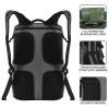 519 Fitness [Tactical All-Around] Modular Meal Prep Backpack - Stealth Grey - Fits 17" Laptop - Removable Meal Part, Hydration Bladder, 3 Containers, 2 Ice Packs & US Flag Patch view 4