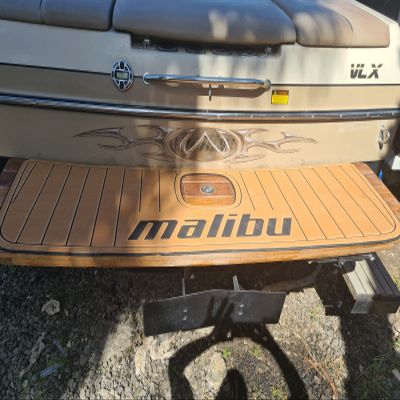 Boat EVA Faux Teak Decking Floor Compatible with 2015 Malibu TXi Response Cockpit