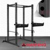 Yes4All Premium Barbell Safety Squat Bar Attachment - 1,000 LBS Capacity Squat Rack Spotter Arms 2x2  Adjustable Height view 3