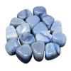 1/4 lb Lots Tumbled Stones: Type Blue Quartz (Wholesale Bulk, Crystal Healing, 4 oz) view 1