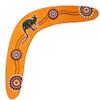 Inborntrait Boomerang for Kids, Australia Style Handmade Wooden Authentic Boomerang, V-Shaped Returning for Ages Above 10 Years Old Kids and Adult- Light Brown view 1