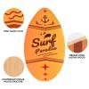 seething 35 Inch Skimboard with High Gloss Coat Wood Skim Board for Beginners,Kids, Teenagers, Adults and All Skimming(Surf) view 3