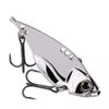5 Pack Metal Blade Baits for Bass Fishing Lures Hard Metal VIB Fishing Spoons Crankbaits Swimbaits for Trout Walleye Crappie Saltwater Blade Bait Fishing (Silver Blade Baits_5pcs/Box) view 1