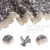 Molans Chiffon Scarf Headbands - Bandana Kerchief Print Hair Scarves for Women view 4
