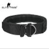 Elite Tribe Tactical Belt Riggers Belt D-Ring Molle 1.75-2inch Combat Amy Hunting Belt (Medium, Black) view 2