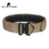 Elite Tribe Tactical Belt Riggers Belt D-Ring Molle 1.75-2inch Combat Amy Hunting Belt (Medium, Coyote Brown) view 2