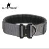 Elite Tribe Tactical Belt Riggers Belt D-Ring Molle 1.75-2inch Combat Amy Hunting Belt (Large, Wolf Gray) view 2