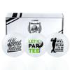 CybGene Funny Retirement Gifts Golf Balls Set for Men or Him, Perfect for Dad, Husband, Grandpa, Coworkers, Golfers, Golf Lovers for Birthday & Father's Day view 1