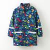 POLG Children's Boys Girls Rain Jacket  Waterproof Jacket for Kids with Hood, Best for Rain School Day, Hiking and Camping view 3