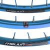 BMX Wheelset 20In 406 Bike Rim Disc Brake Quick Release Hub 32 Holes for 7 8 9 10 Speed Cassette 1653g (Color : Blue, Size : 406) view 2