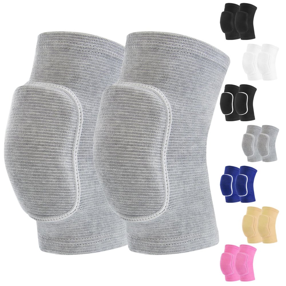 HISFFOG Volleyball Knee Pads for Dancers, Soft Breathable Knee Pads for Men Women Younth Girls Kids Knees Protective, Knee Braces for Volleyball Football Dance Yoga Wrestling Running Cycling