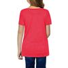 Girls Summer Casual Tunic Tops Knot Front Button Short Sleeve Blouse T Shirts Tee Blouse for 4-13 Years(Red,4-5 Years) view 4