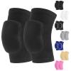 HISFFOG Volleyball Knee Pads for Dancers, Soft Breathable Knee Pads for Men Women Younth Girls Kids Knees Protective, Knee Braces for Volleyball Football Dance Yoga Wrestling Running Cycling view 1
