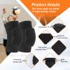 HISFFOG Volleyball Knee Pads for Dancers, Soft Breathable Knee Pads for Men Women Younth Girls Kids Knees Protective, Knee Braces for Volleyball Football Dance Yoga Wrestling Running Cycling view 2