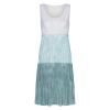 New Fitted Sundresses Gradient Scoop Neck Tank Dress Butterfly Print Shift Dress Swing Casual Beach 2-olive Green view 2