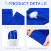 Boyiee 3 Pairs Kids Shin Guard Sleeves Youth Soccer Shin Guard Socks Breathable Calf Covers Holders Soccer Socks with Pockets(White, Black, Blue,Medium) view 2