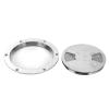 Acouto Boat Round Deck Plate 6" Round Access Hatch Cover Deck Plate 316 Stainless Steel Deck Cover Plate Cabin Bottom Plate and Export Yacht Marine Hardware view 1