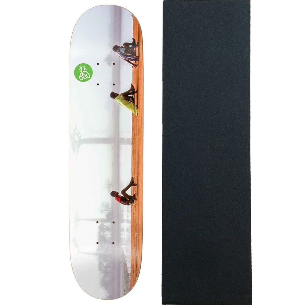 Enjoi Skateboard Deck Salad Days of Skateboarding 8.25" x 32" with Grip