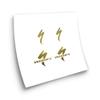 Specialized S-Works Logo Bike Compatible Sticker view 1