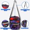 J World Crux Mens Crossbody Bag. Small Messenger Purse for Women, Galaxy view 3