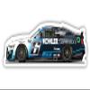 R and R Imports Nascar #6 Brad Keselowski 4-Inch Vinyl Decal Stiker Car Design view 1