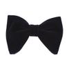 Eeleva Men's Elegant Adjustable Pre-tied Bow Ties Velvet Big Size Bowtie Formal Tuxedo Bowtie (Midnight Blue), 4.7 inch