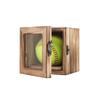 Freezing point 9" Baseball 12" Softball Display Case for Balls Homerun Shadow Box Frame Wall Mount Small Stand Holder Cubes Memorabilia Clear Sport Collectibles Single Gifts for Boys Carbonized 1 view 1