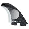Firewire Endorfins KS1 3 Fin Set (FCS II - Black/White, Medium) view 1